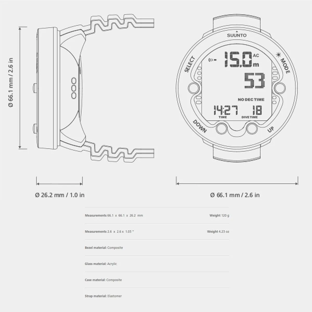 Suunto Zoop Novo Dive Computer