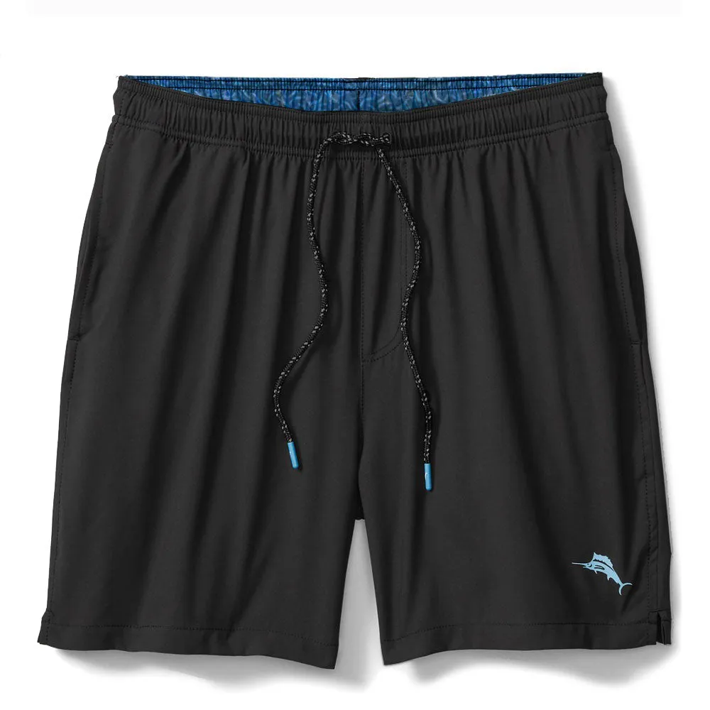 Tommy Bahama 6-Inch Naples Bay Swim Trunks - Black