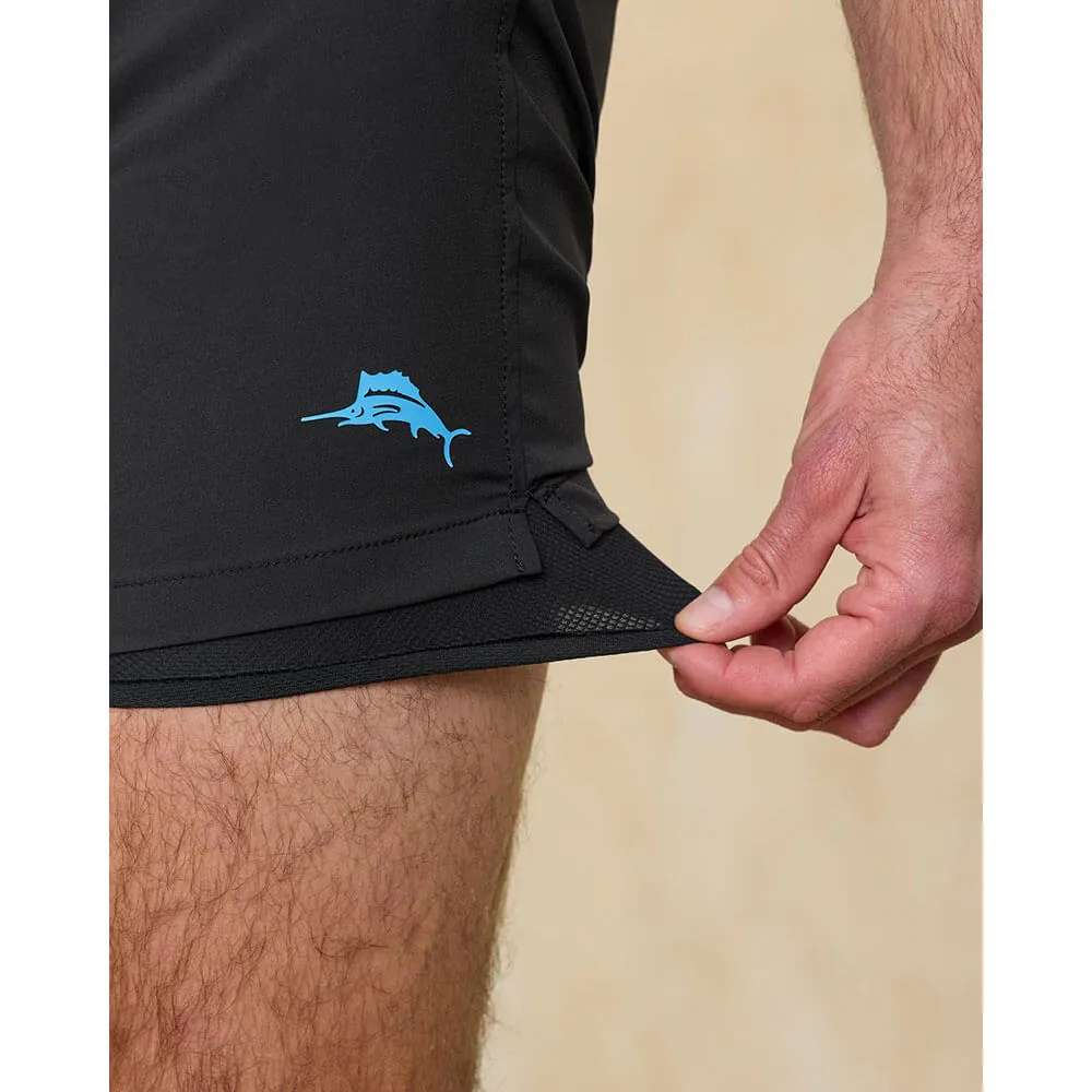 Tommy Bahama 6-Inch Naples Bay Swim Trunks - Black