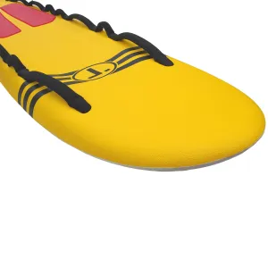 Tribe 10'4" Soft Top Lifeguard Rescue Board - Yellow