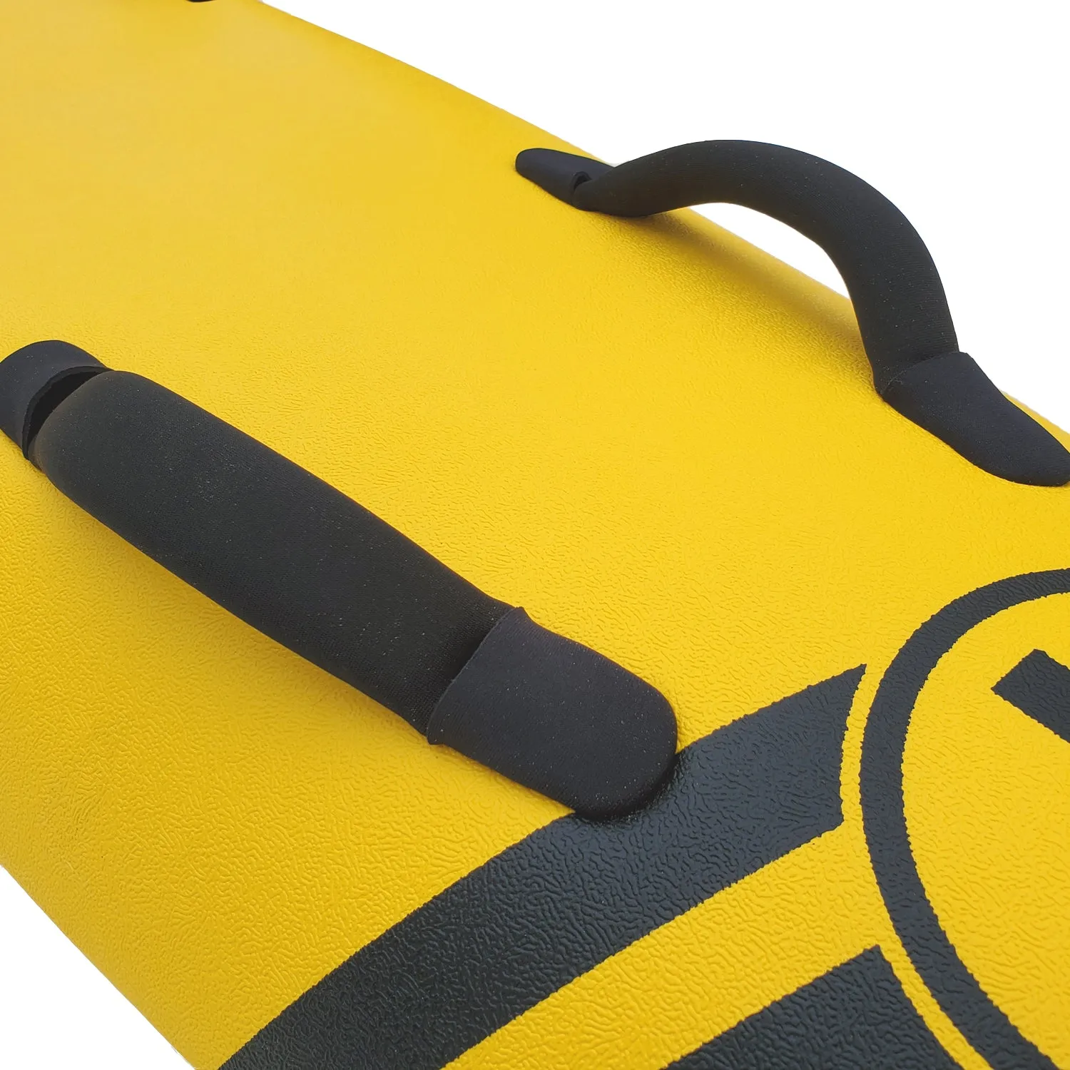 Tribe 6'6" Soft Top  Lifeguard Race Board - Yellow