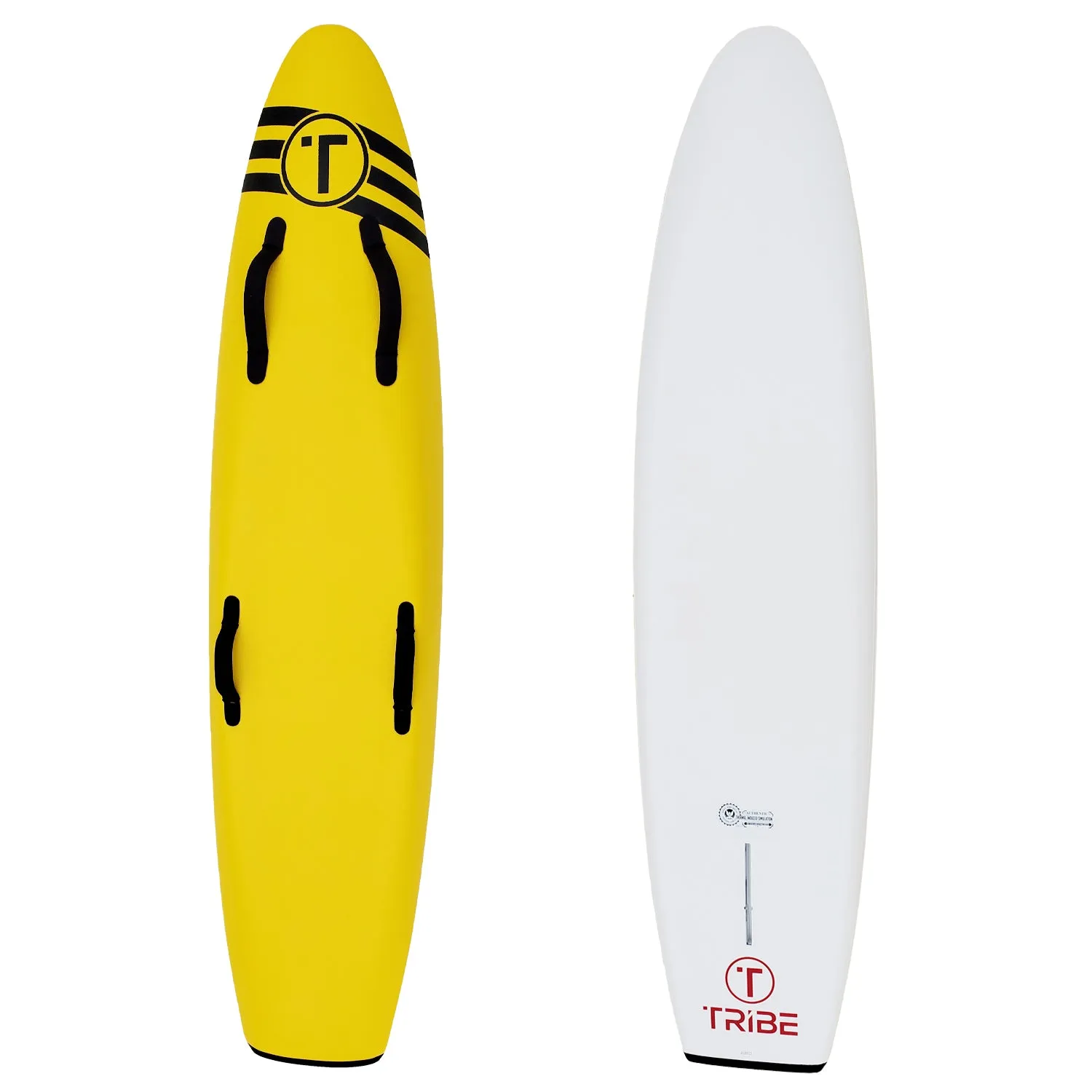 Tribe 6'6" Soft Top  Lifeguard Race Board - Yellow