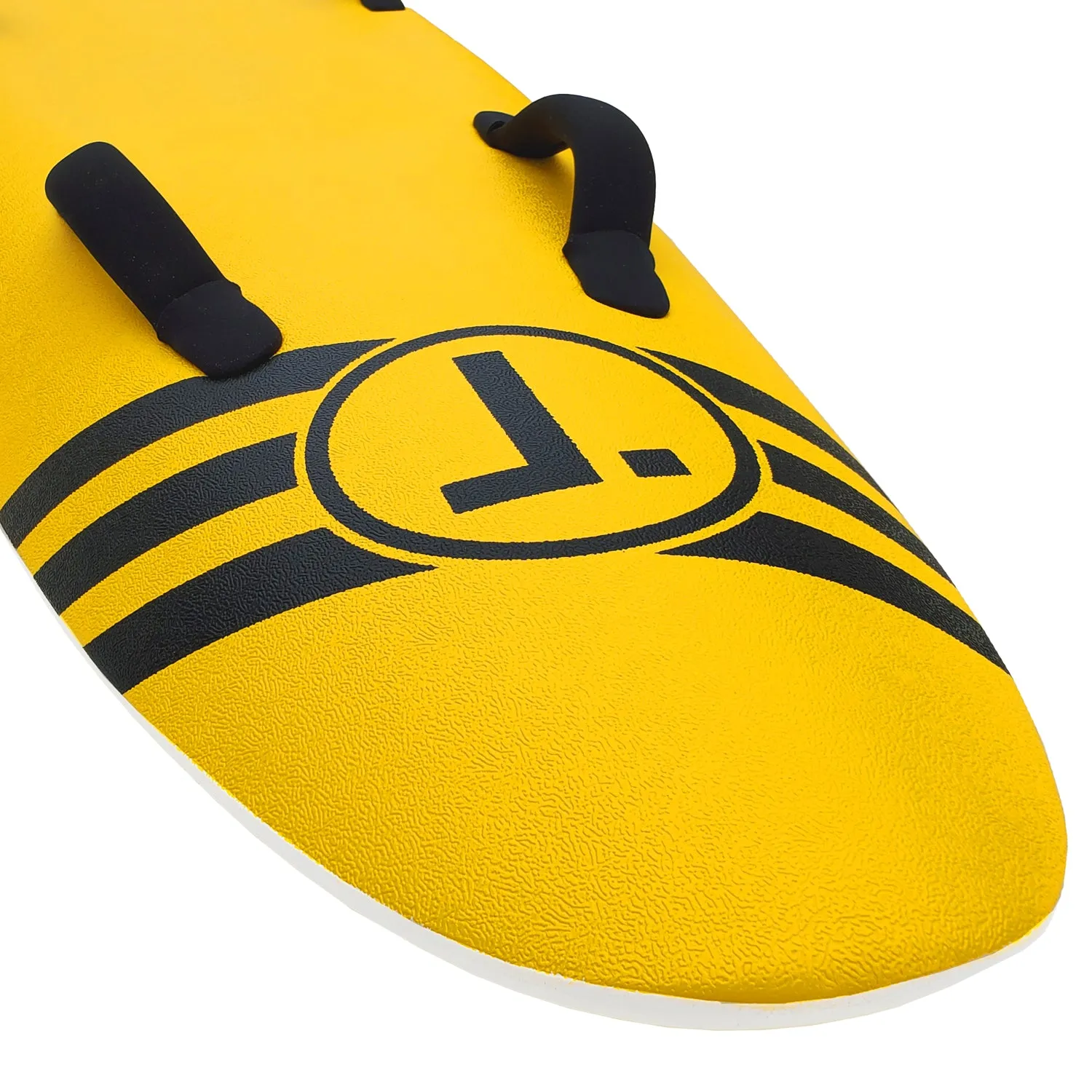 Tribe 6'6" Soft Top  Lifeguard Race Board - Yellow