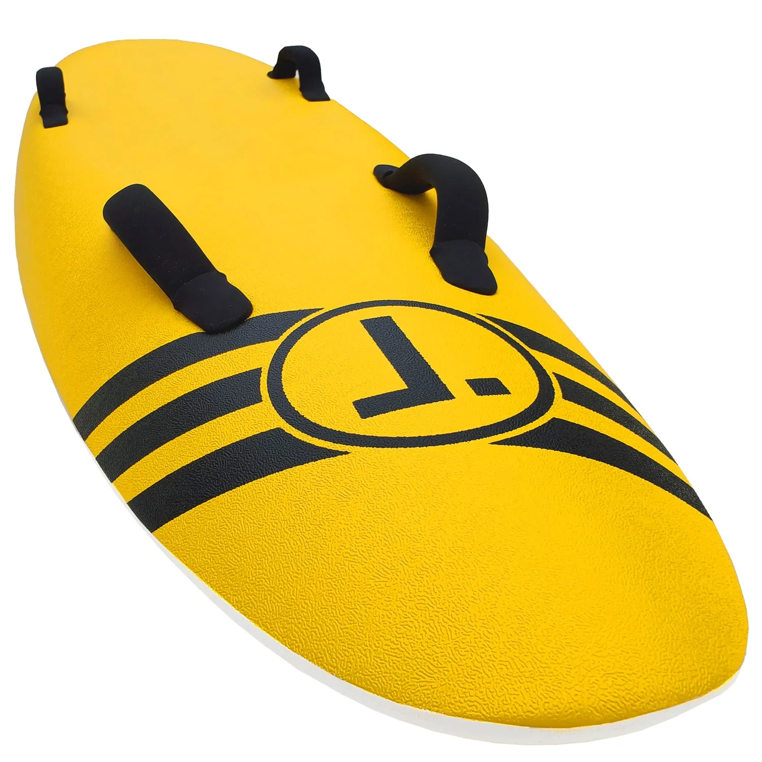 Tribe 6'6" Soft Top  Lifeguard Race Board - Yellow
