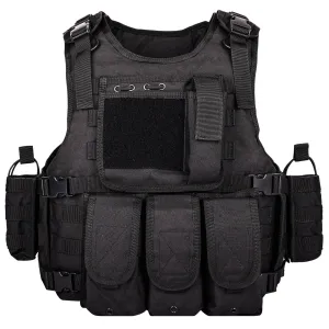 VT-322 YAKEDA  Military Tactical Vest Camouflage Body Armor Sports Wear Hunting Vest Army Molle police bulletproof Vest Black