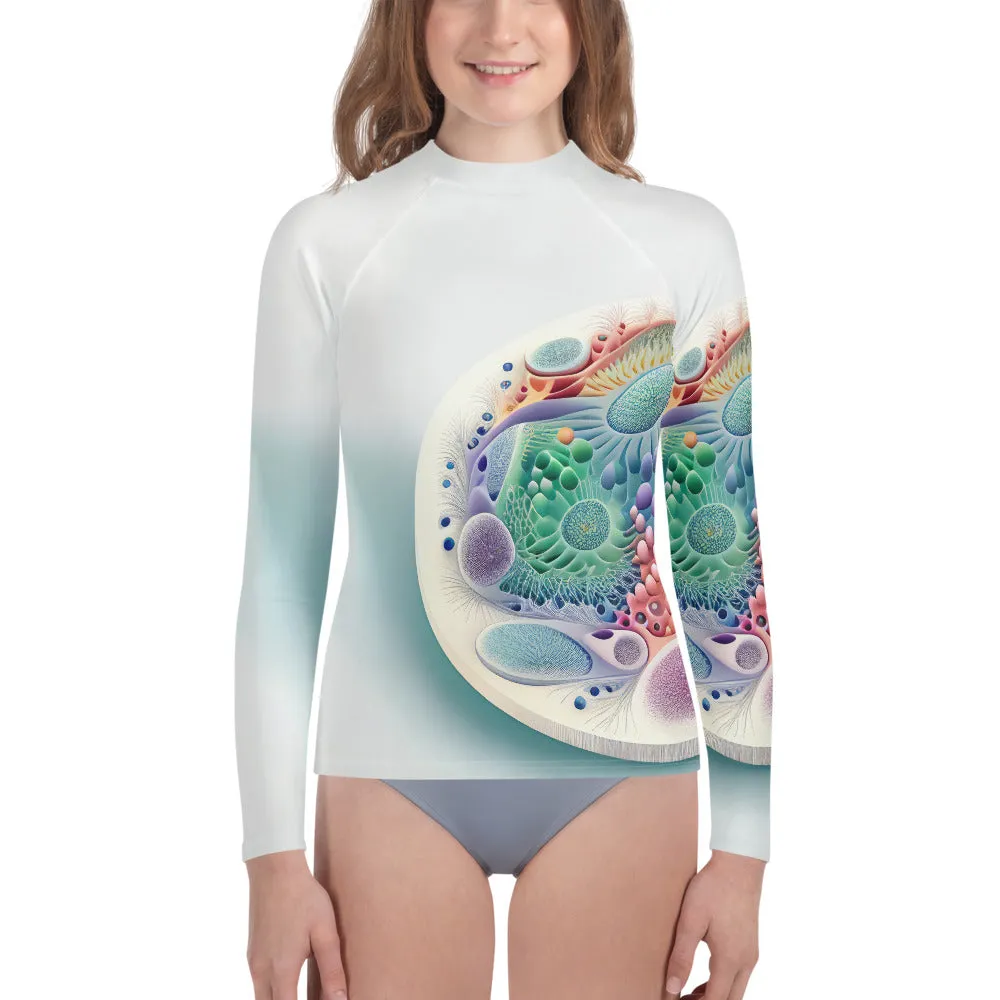 Youth Rash Guard Power of Cells